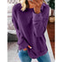 Spring and Autumn Women's Top Turtleneck Solid Color Long Sleeve T-shirt